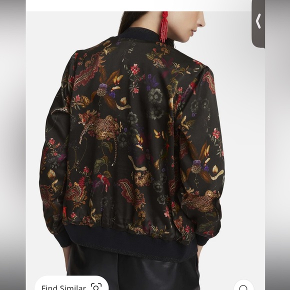 Robert Graham Jackets & Blazers - Robert Graham- Meredith silk-blend bomber jacket